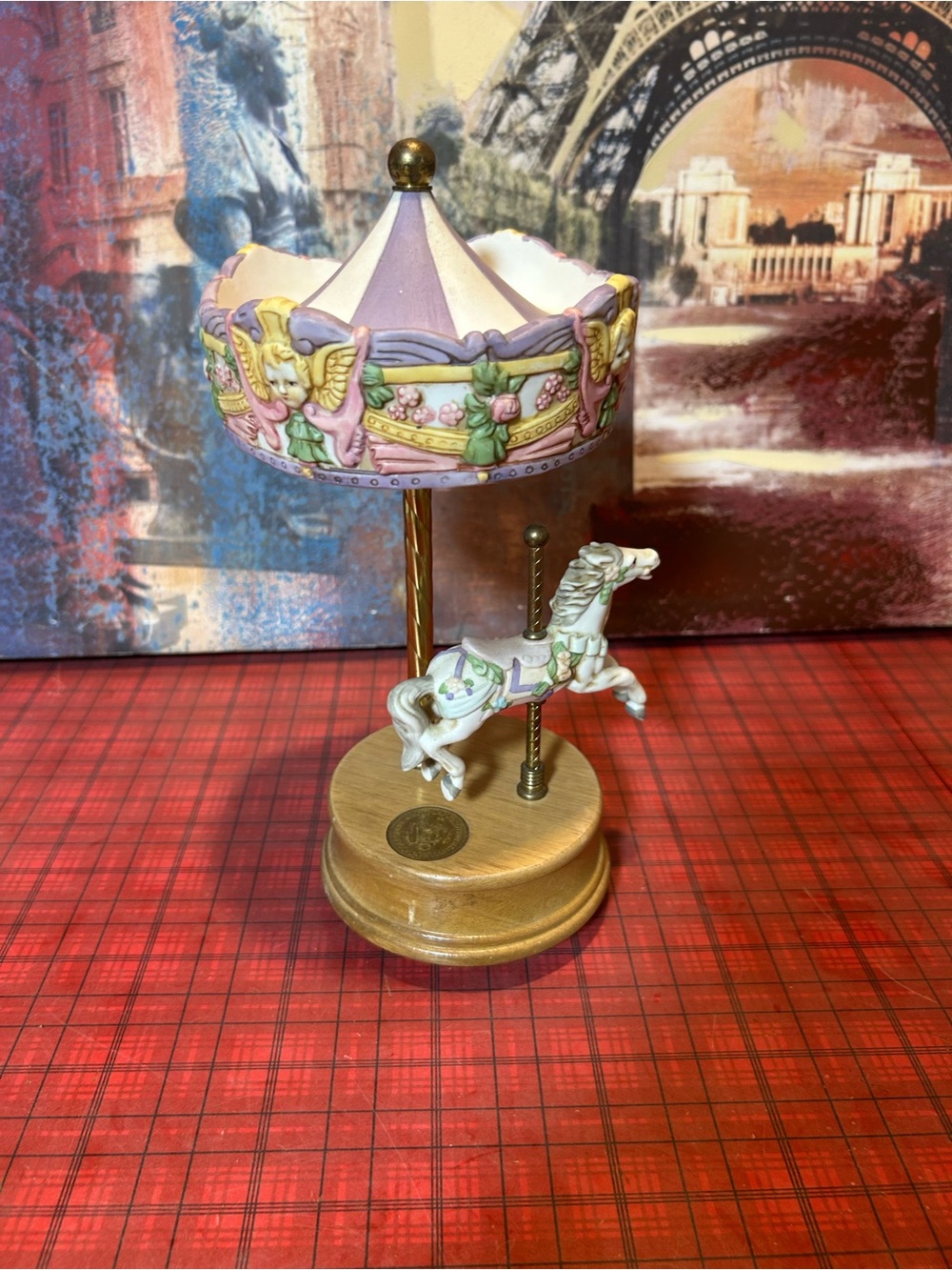 Music Box Carousel Horse